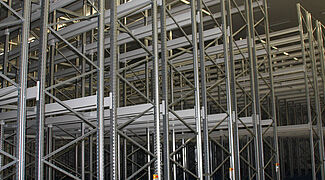 Rayonnage à palettes mobile