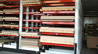 mobile cantilever racking
