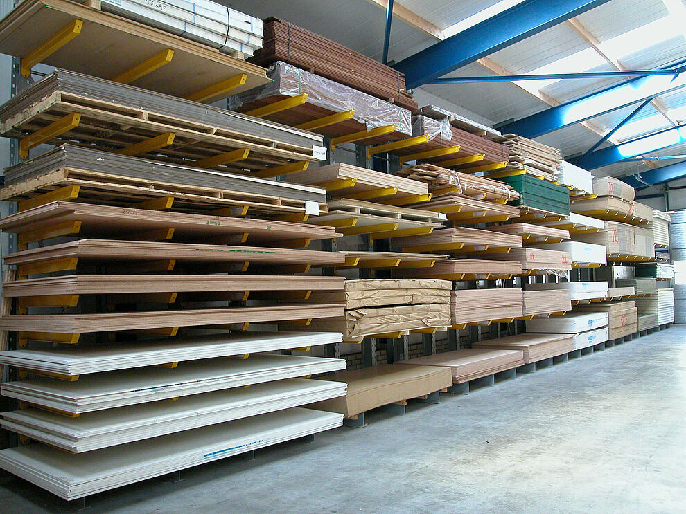 cantilever racking systems for carpentries and joineries